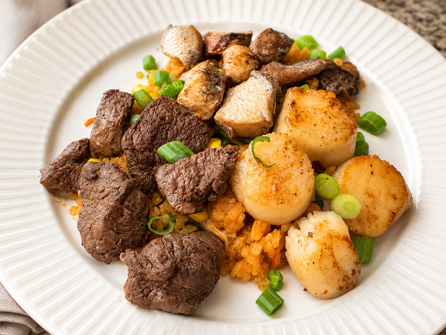 Bring Hibachi Night Home With This Blackstone Surf & Turf Recipe
