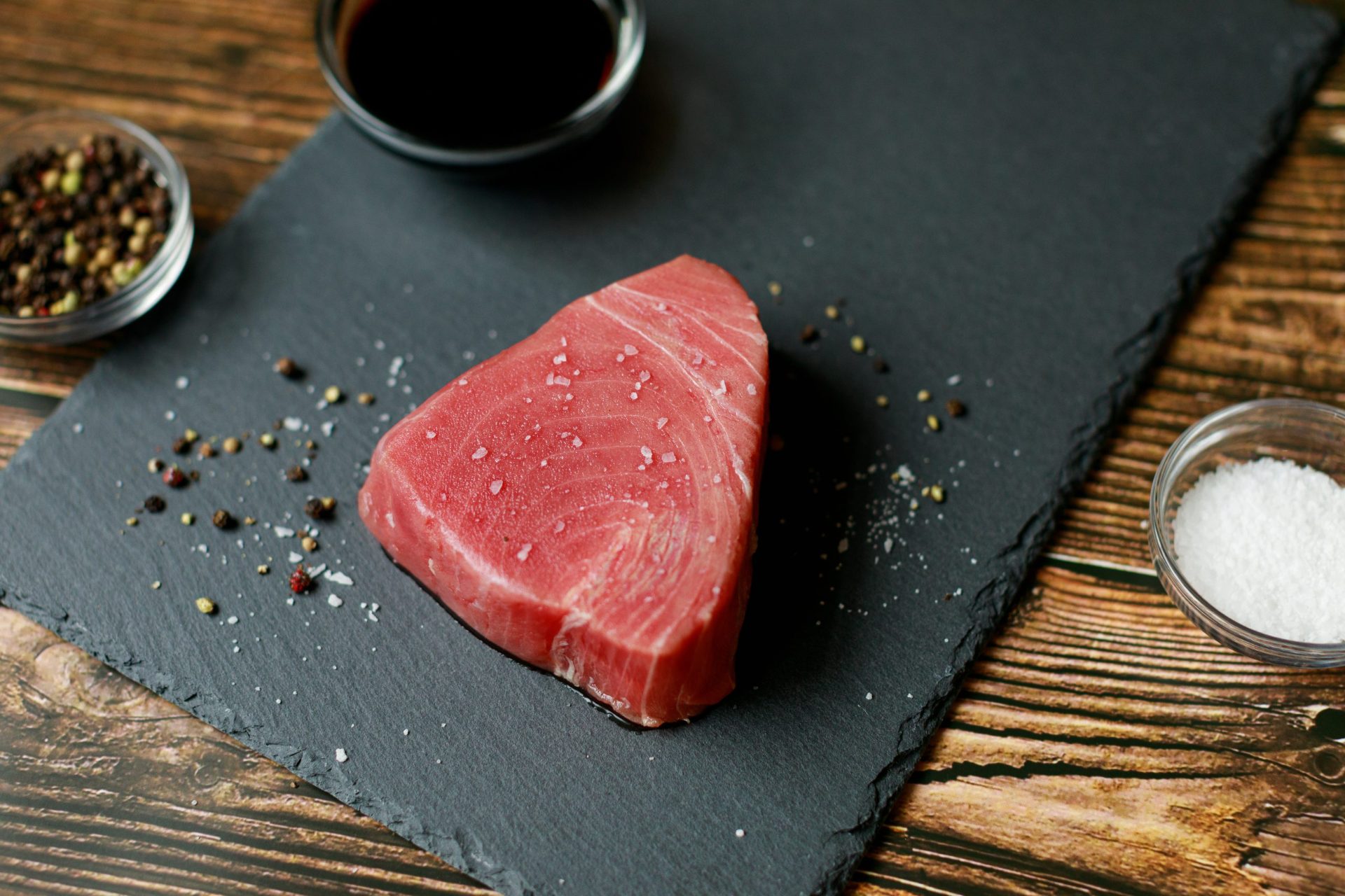 Seared Tuna with Stir-Fry Vegetables & Thai Quinoa